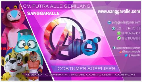 Jasa Pembuatan Badut Maskot Perusahaan