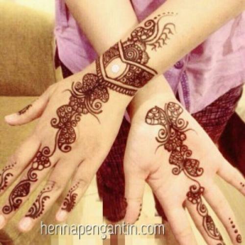 Ukir Henna Pengantin di Depok
